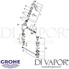 Grohe Chiara Bidet Mixer Spares